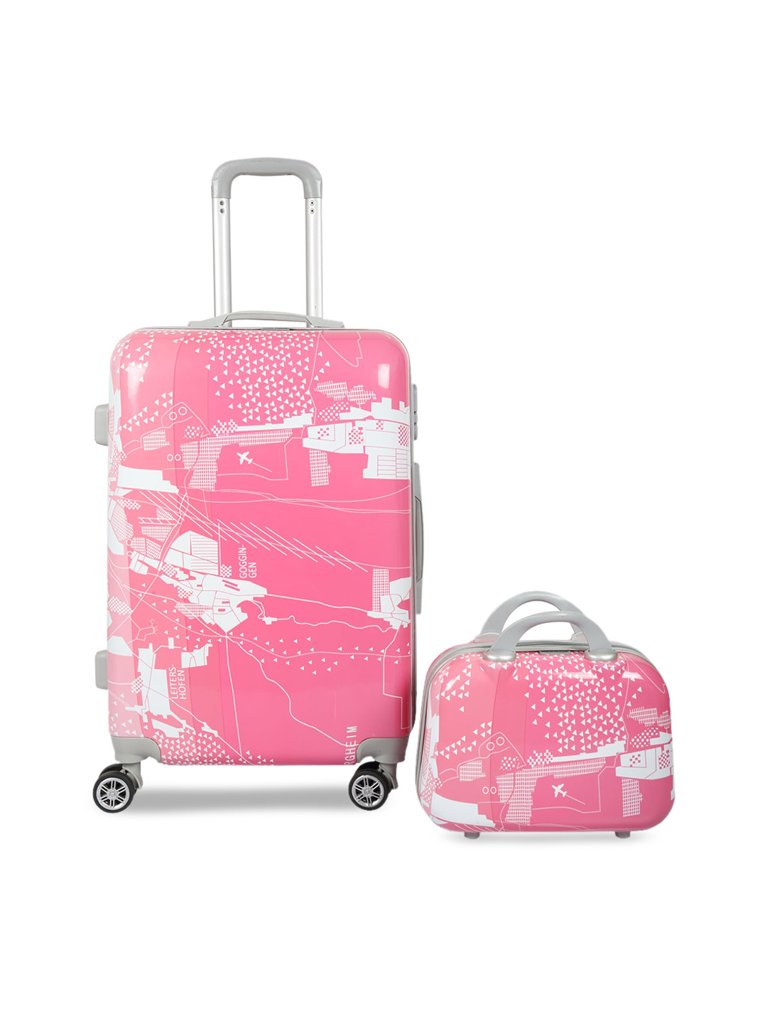 Polo Class Trolley Bag with Vanity Bag- 50 cm