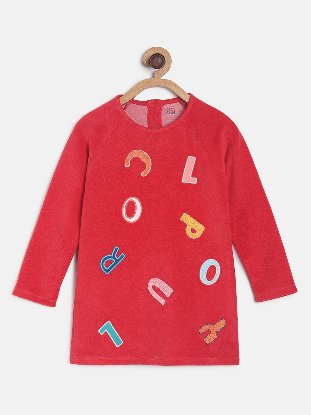 MINI KLUB Red Printed Jumper Dress