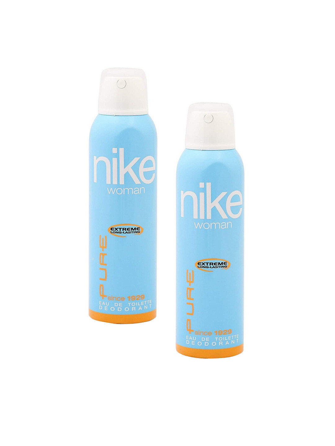 Nike Fragrances Pack Of 2 Woman Pure Deodorant- 200ml Each