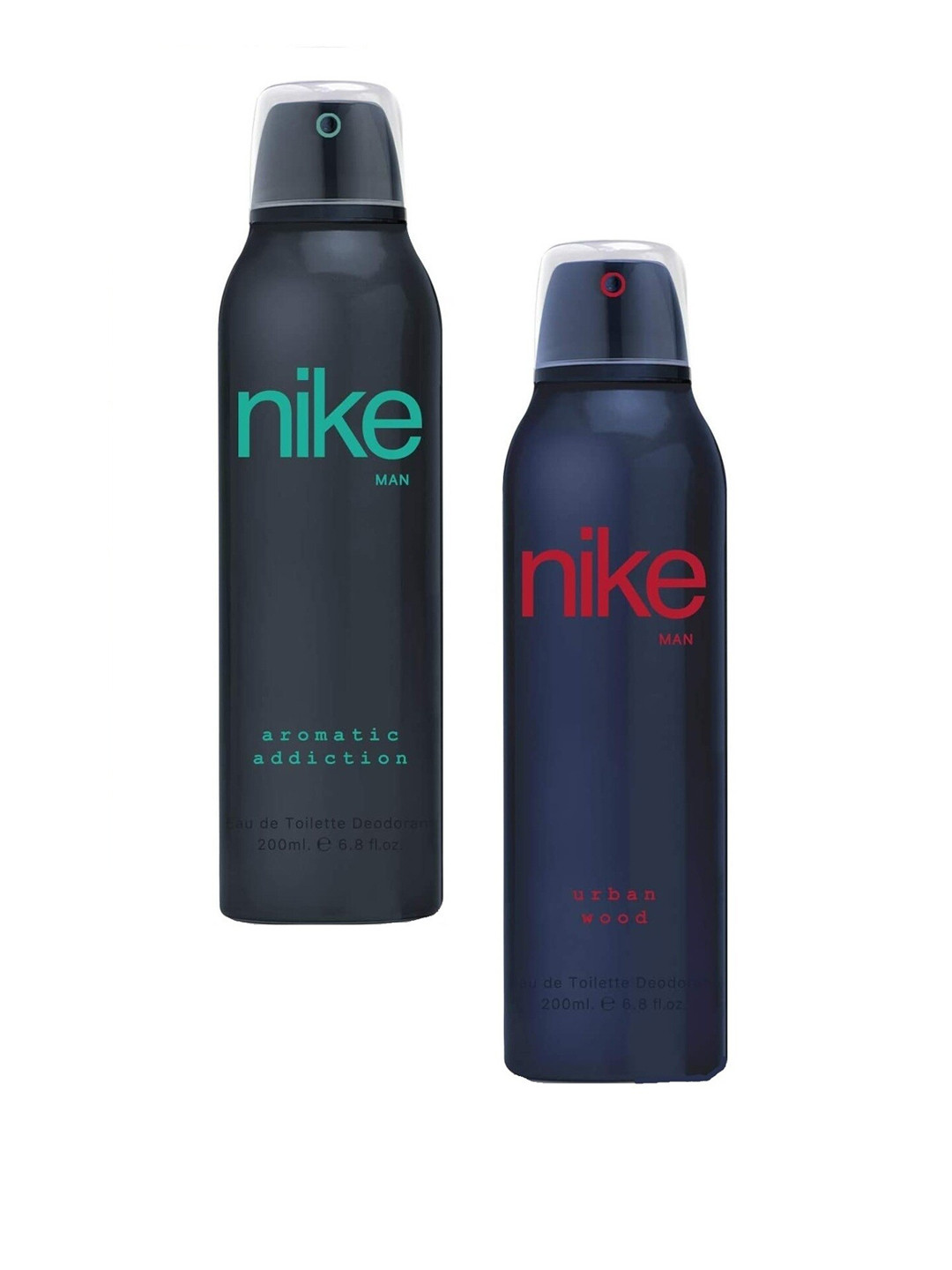 Nike Fragrances Pack Of 2 Man Aromatic Addiction & Urban Wood Deodorant- 200ml Each