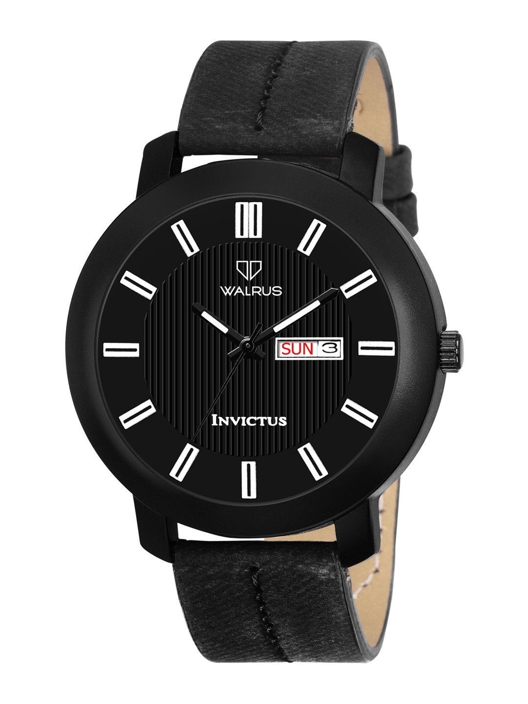 Walrus Men Black Brass Dial & Black Straps Analogue Watch WWTM-INC-XVII-020202