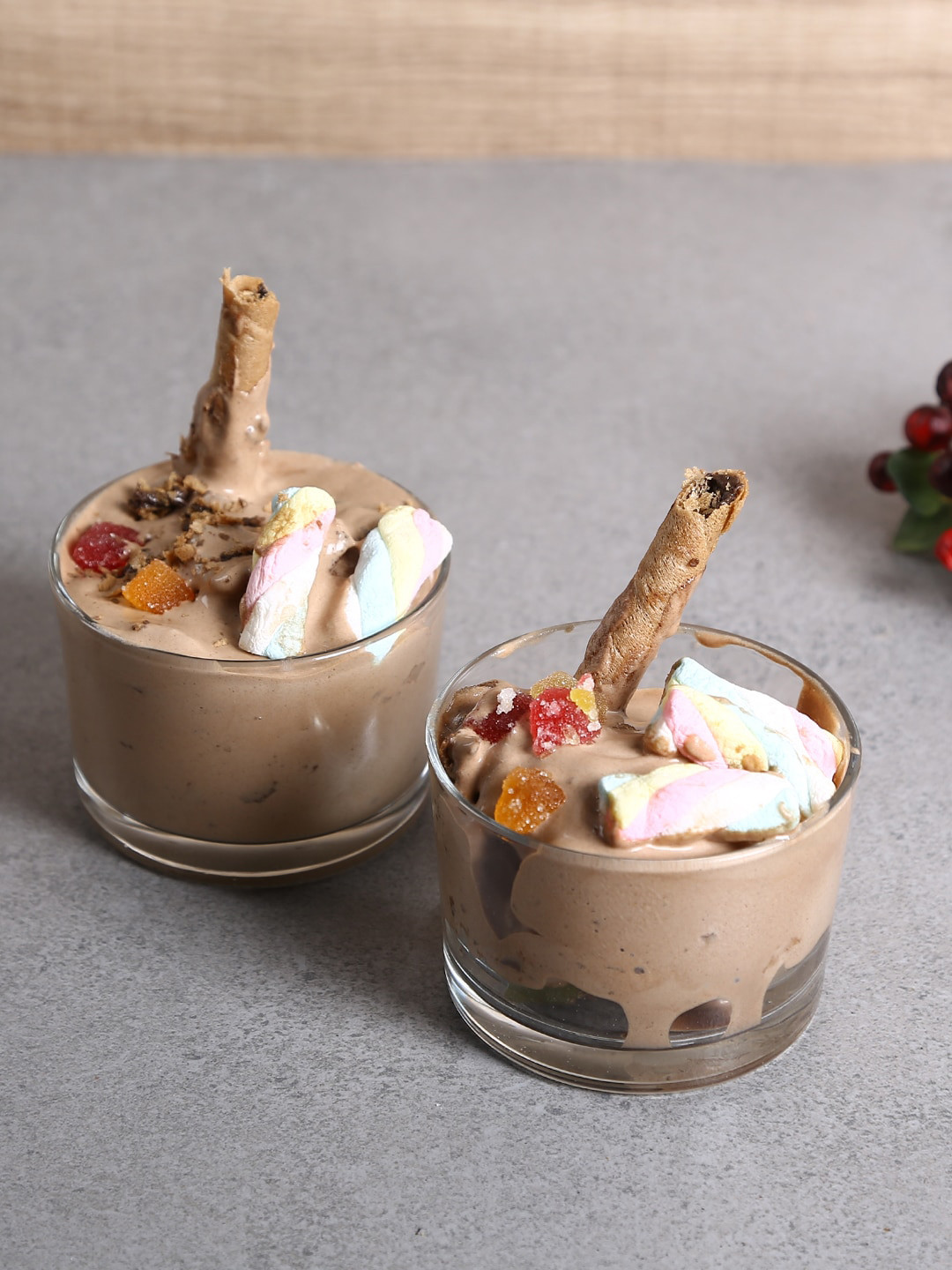 Uniglass Grande Dessert Glasses Set of 6 Transparent Dishwasher Safe 210 ml