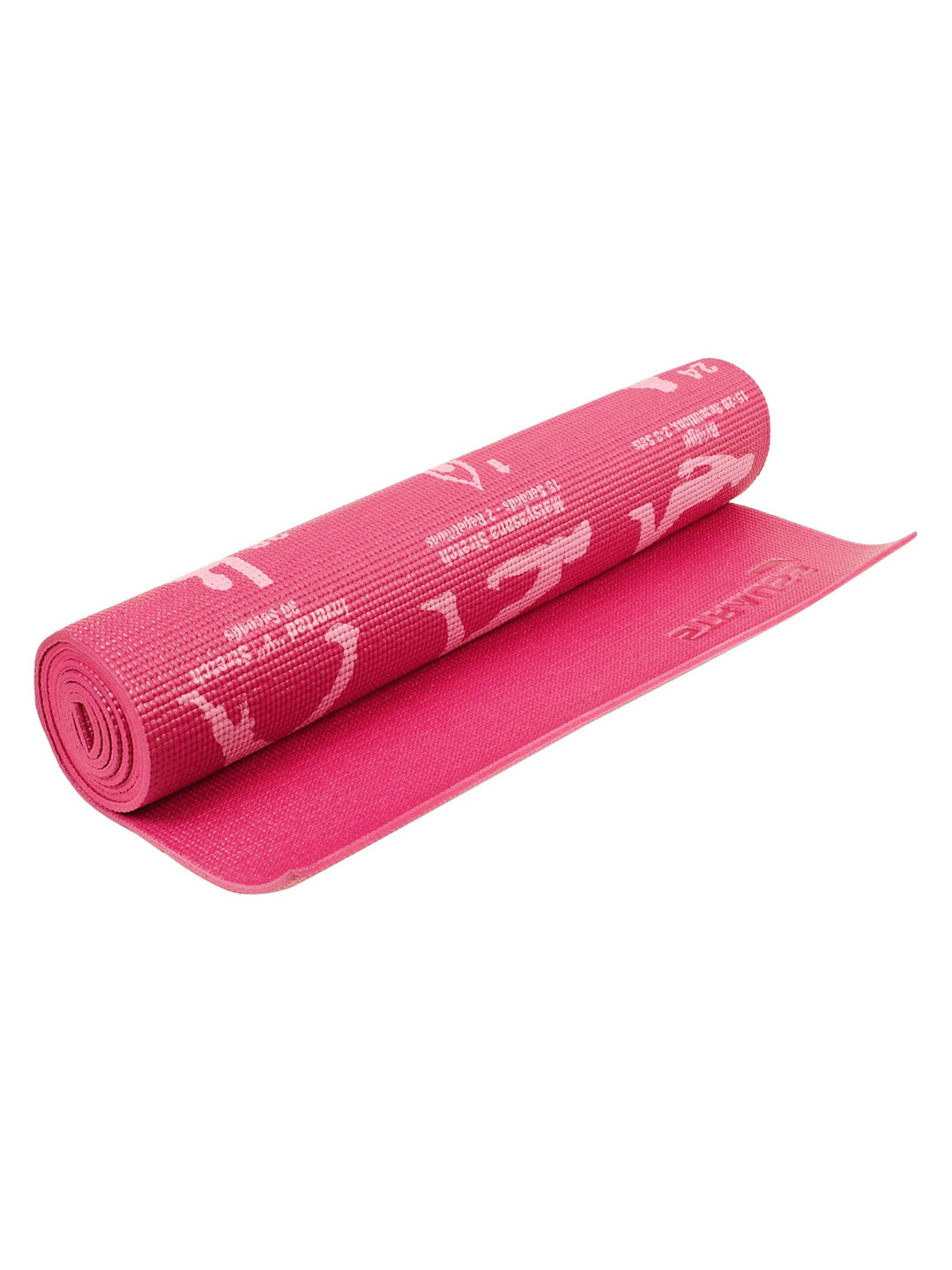 STRAUSS Pink & White Printed 4 MM Yoga Mat