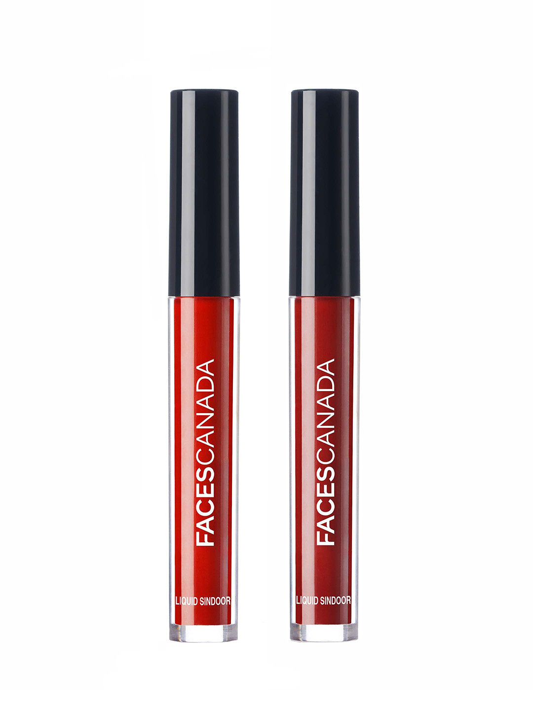 FACES CANADA Set of 2 Waterproof Crease-Proof Liquid Sindoor 2.5ml each - Red & Maroon