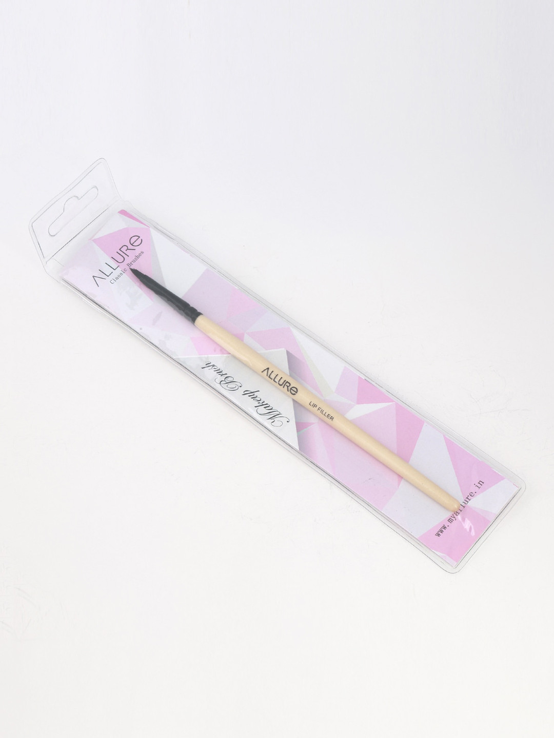 ALLURE Beige & Black Classic Lip Filler Makeup Brush