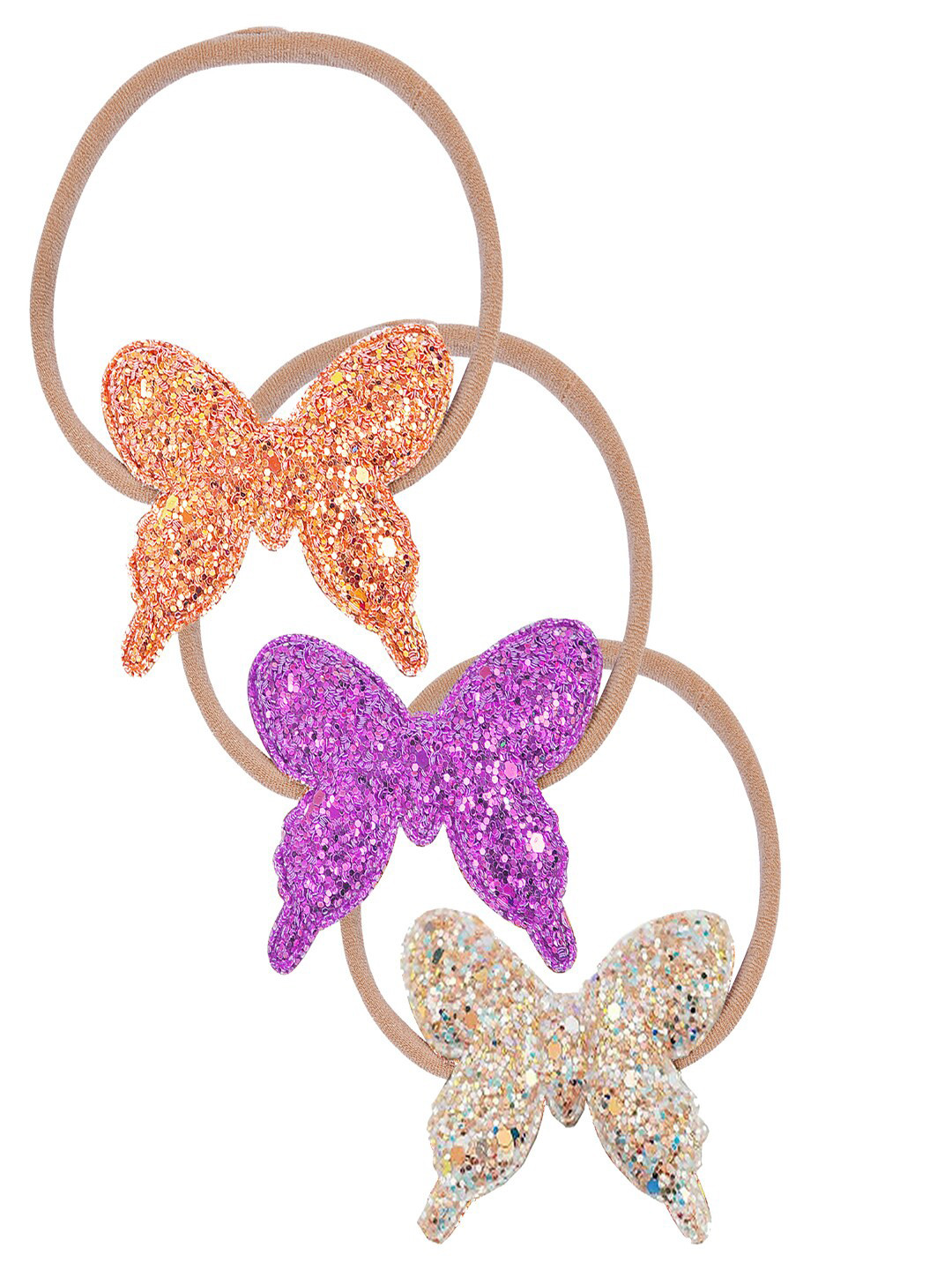 AQUASTREET Kids Assorted Set of 3 Embellished Hairband