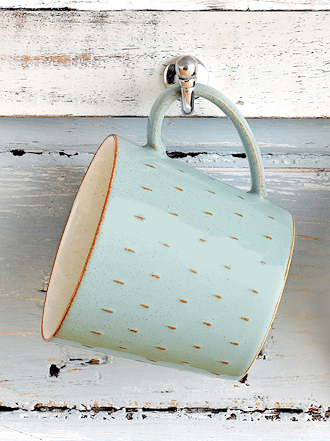 Denby Blue Conversational Ceramic Microwave Safe Mug-400ml