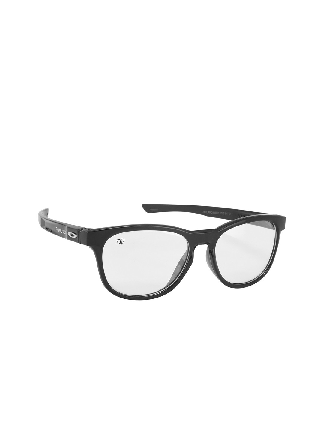 Walrus Men Clear Lens & Blue Wayfarer Sunglasses with UV Protected Lens