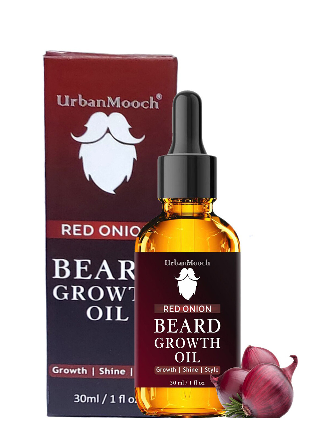 UrbanMooch Men Red Onion Extract Beard Growth Oil 30 ml