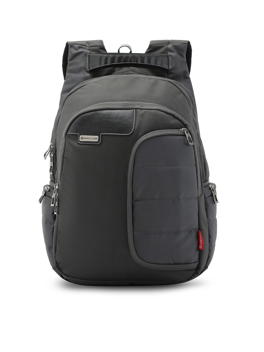 Harissons Grey & Black Laptop Backpack