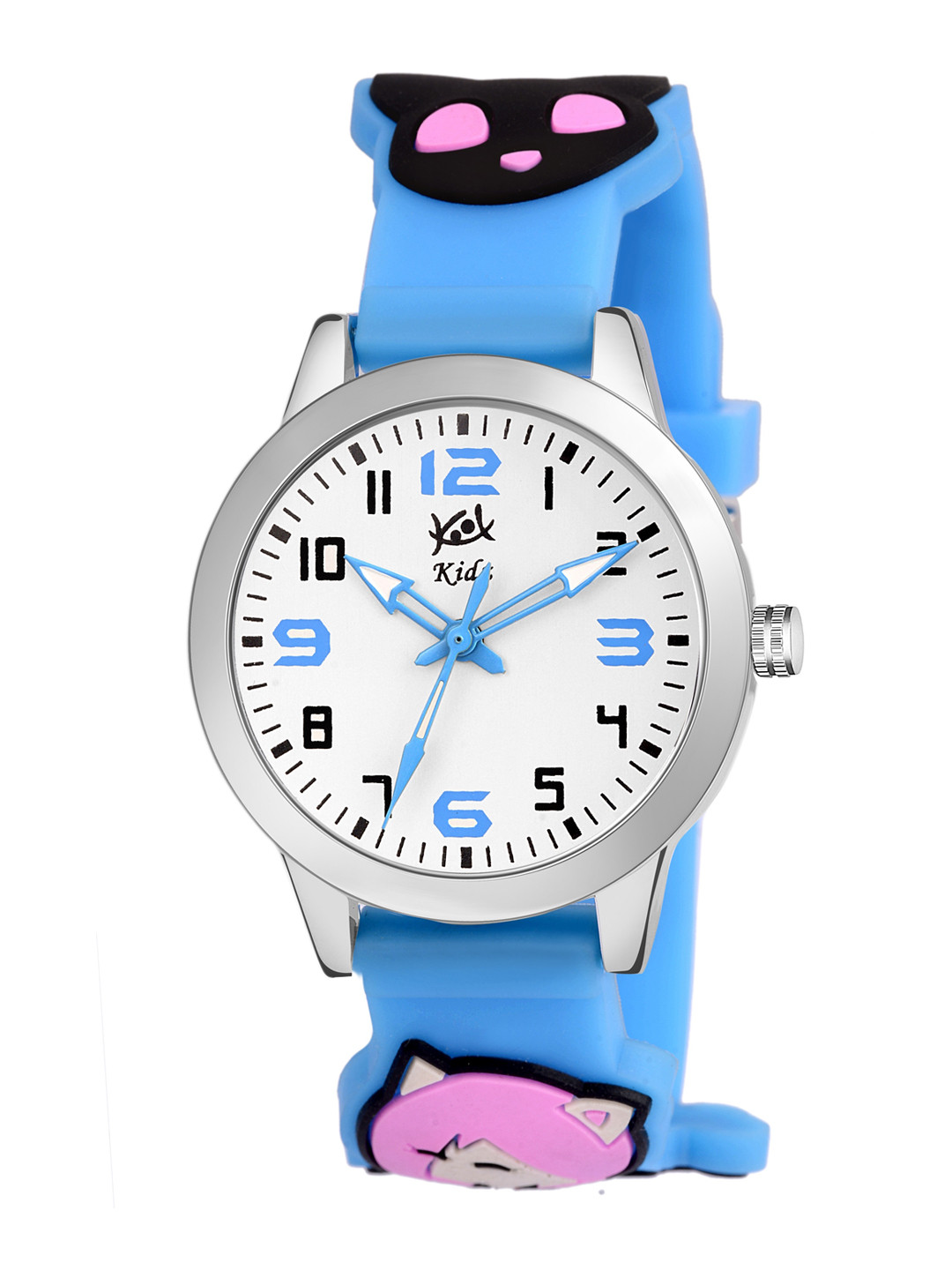 Kool Kidz Kids Blue Printed Water Resistant Analogue Watch KOOL KIDZ  KK 303 RBL-BLUE