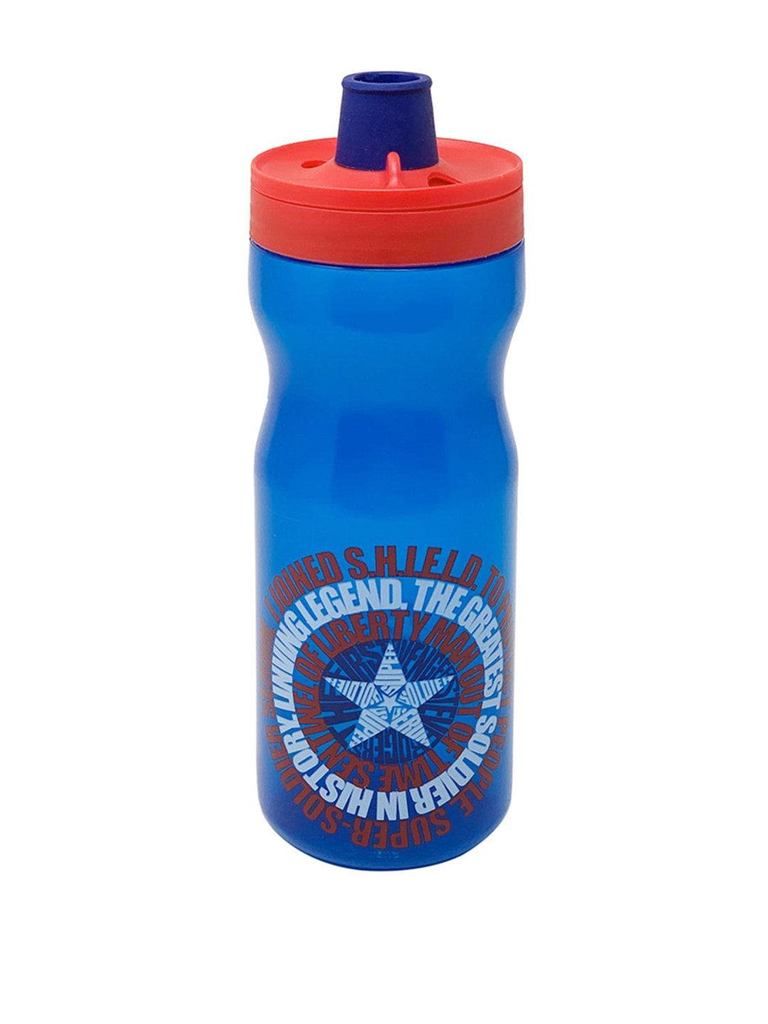 Marvel Blue Typography Plastic Spill Proof Sipper - 640ml