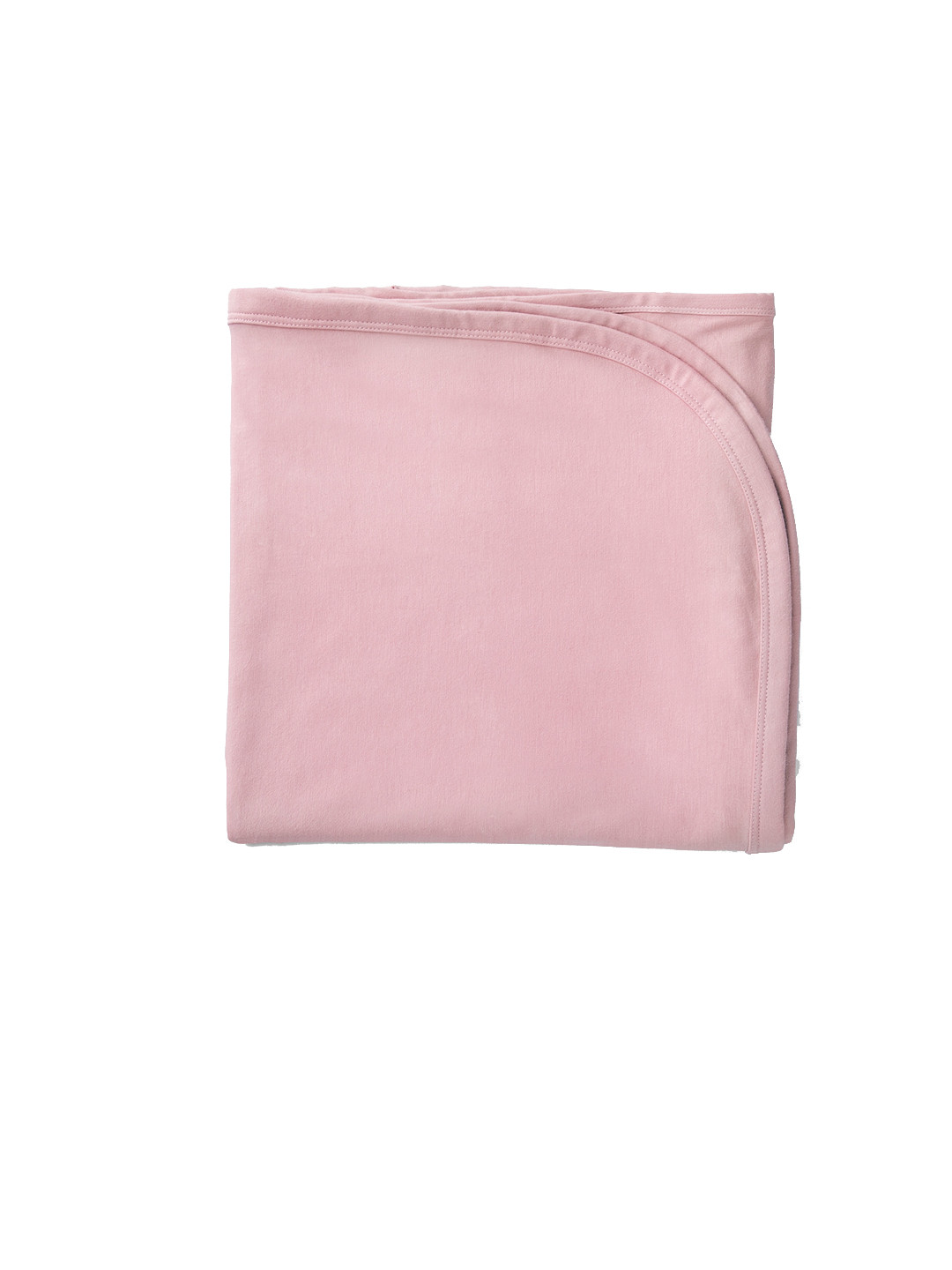 Softsens Infant Kids Pink Solid Bamboo Swaddle
