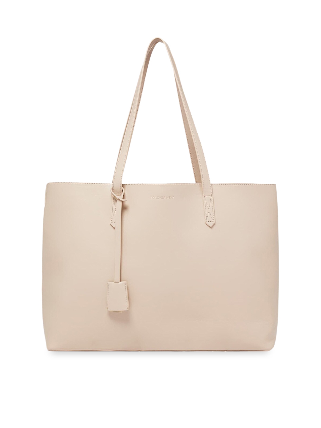 Buy Forever New Cream Coloured Shopper Tote Bag with Tasselled Handbags for Women 14796318 Myntra