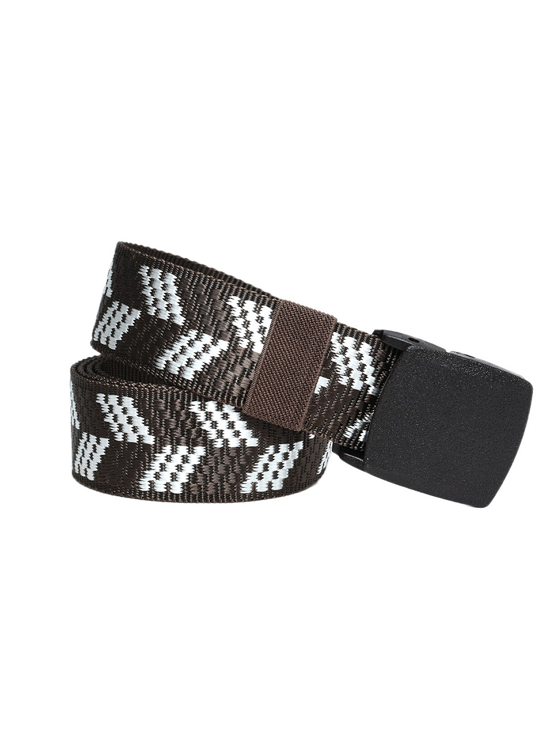 Kastner Men Brown Canvas Belt