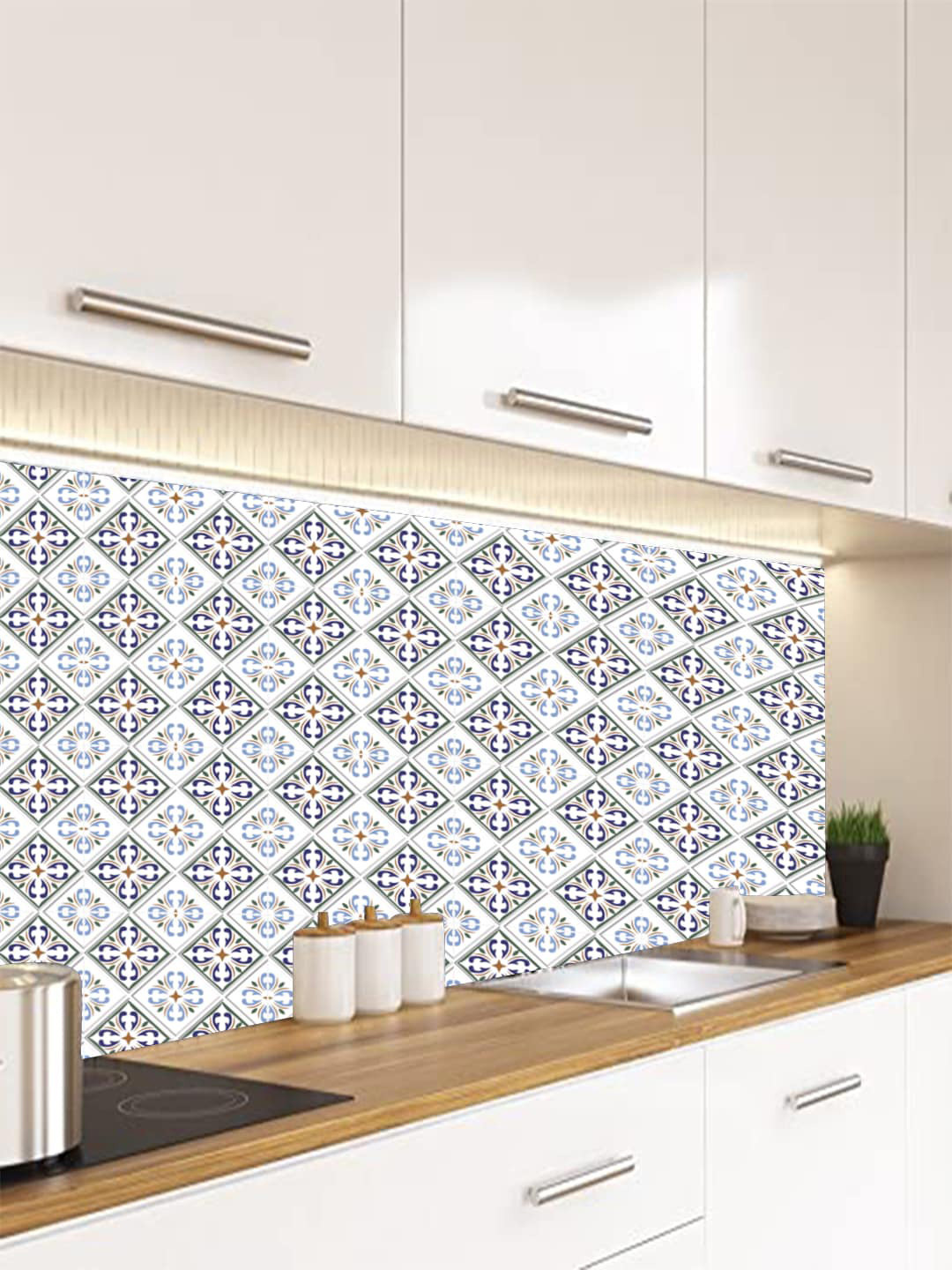 Jaamso Royals Multicoloured 3D Wall Penal PE Foam Self Adhesive 3D 10 Sheet Wallpapers