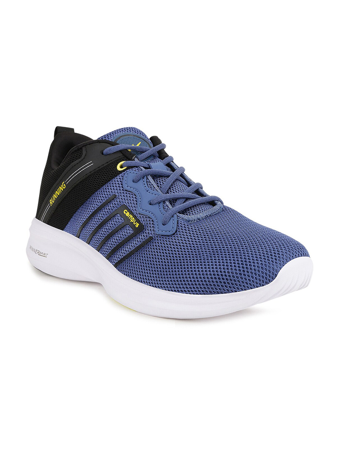 Campus Men METEOR Blue & Black Running Shoes