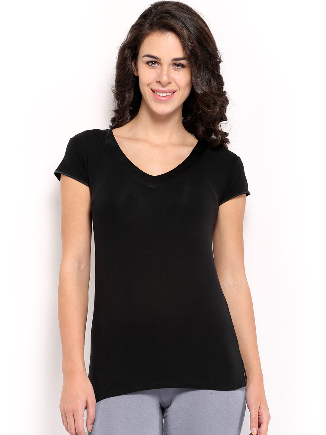 Amante Women Black Lounge Top SGSE01