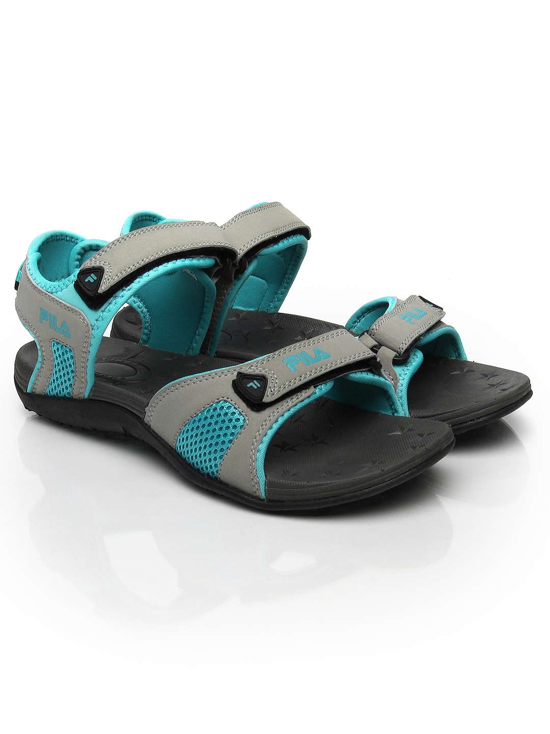 Fila sandals womens grey outlet