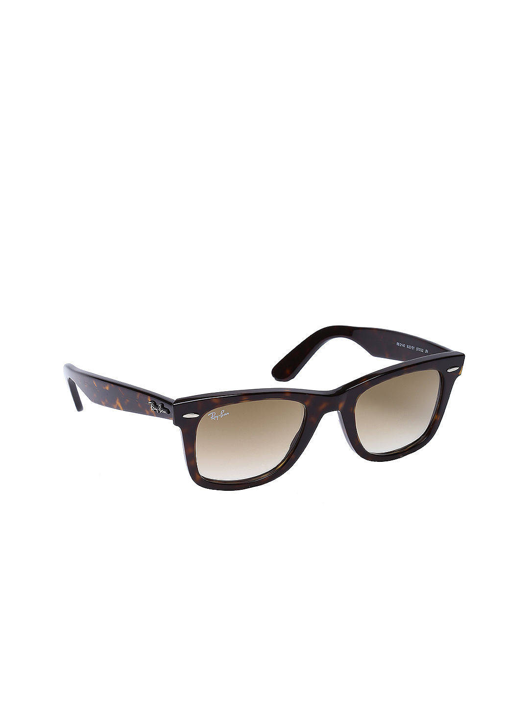 RAY-BAN Unisex Gradient Brown Lens Square Sunglasses - 0RB2140902/5150