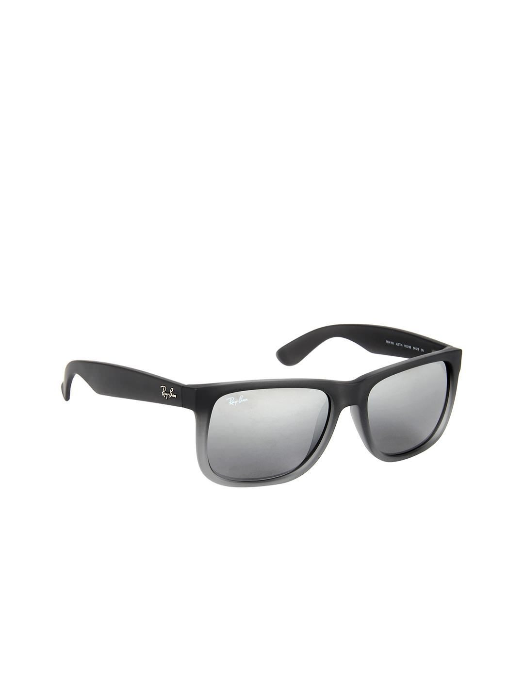 Ray-Ban Men Gradient Silver Lens Square Sunglasses - 0RB4165852/8855