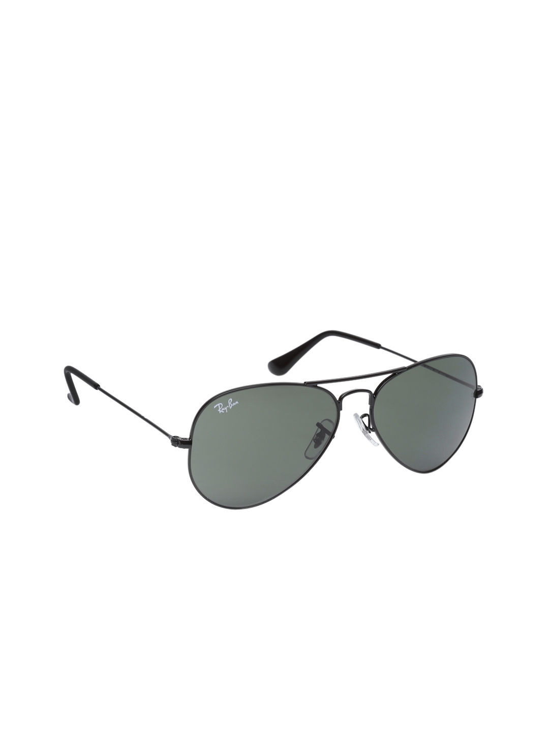 RAY-BAN Men UV Protected Green Lens Pilot Sunglasses - 0RB3025I002/3758