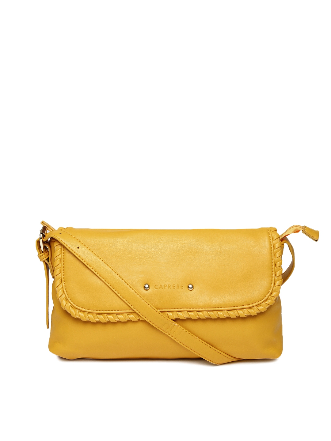 caprese yellow sling bag