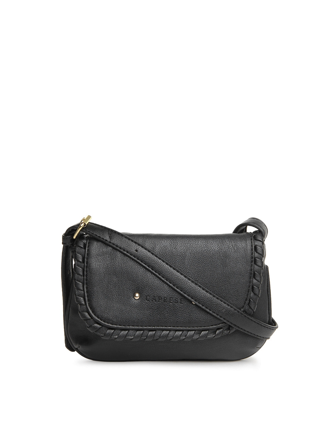 Buy Caprese Black Sling Bag Handbags for Women 322962 Myntra