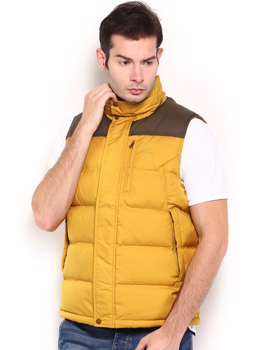 timberland sleeveless jacket