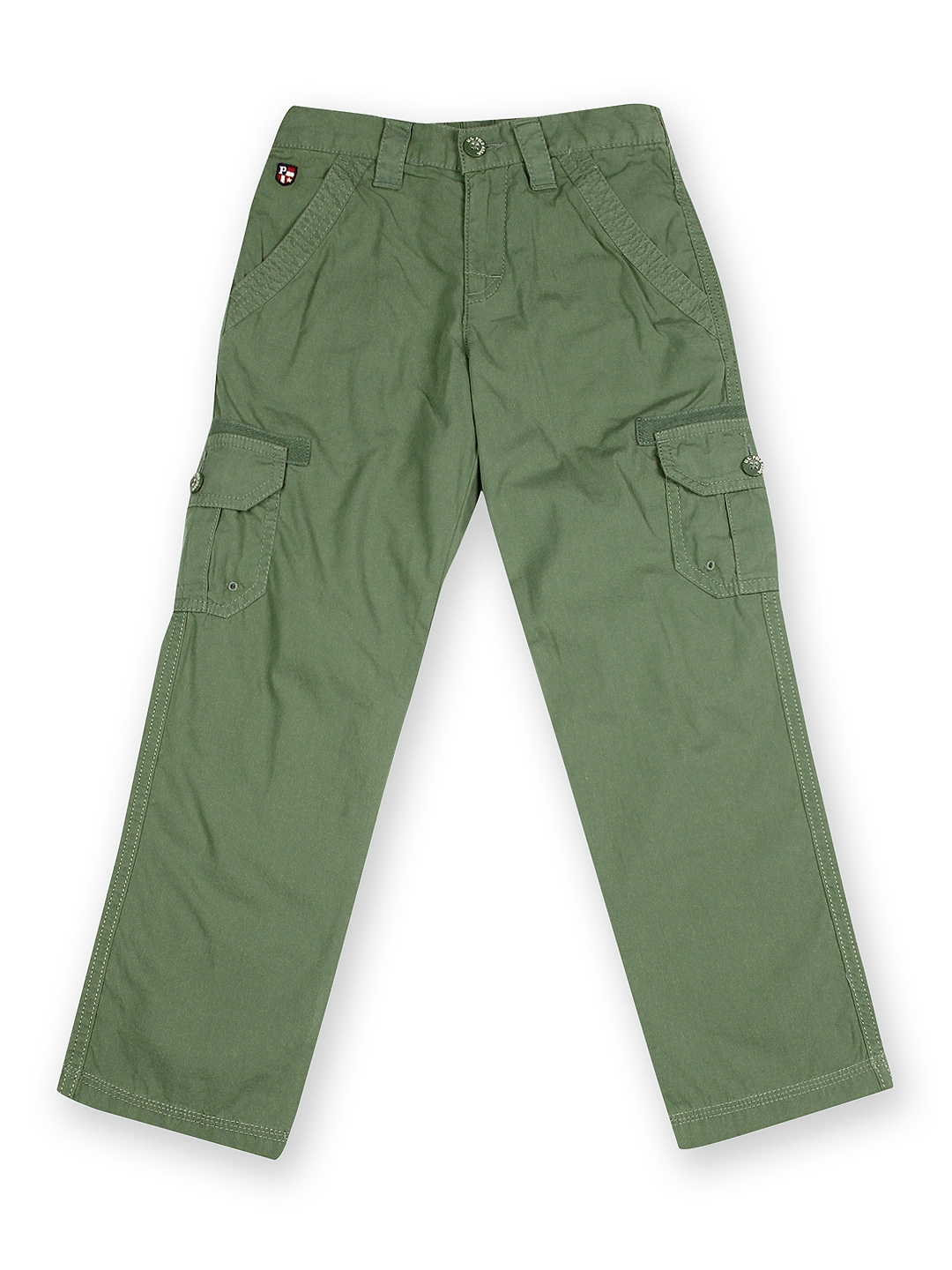 Buy US POLO ASSN Olive Boys 6 Pocket Solid Cargo Pants  Shoppers Stop