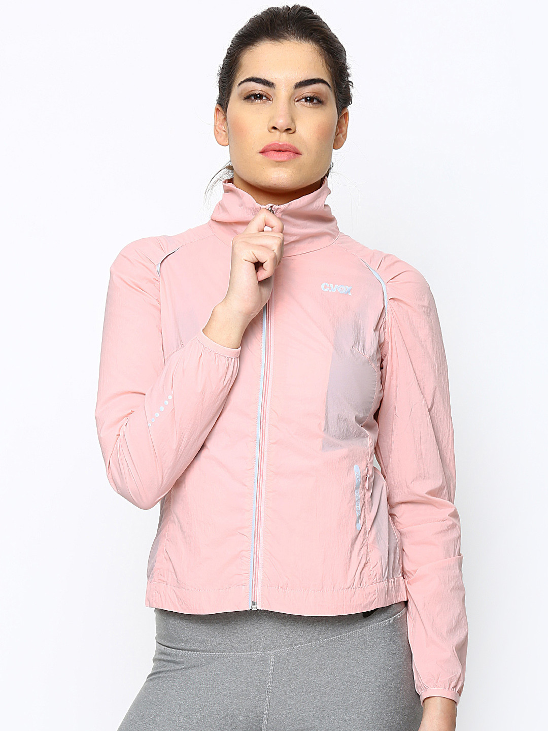 pink windcheater