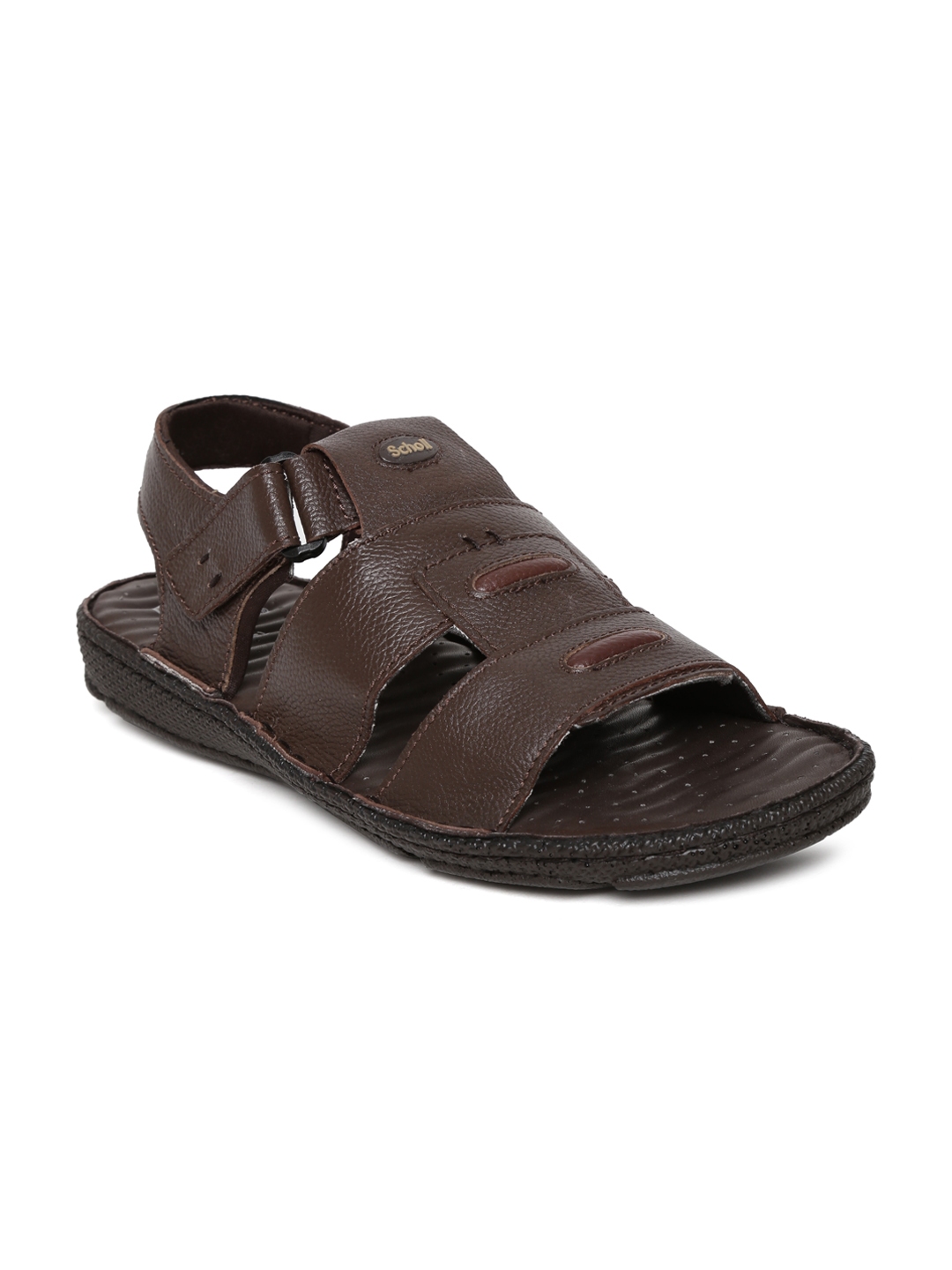 Scholl leather look discount sandals