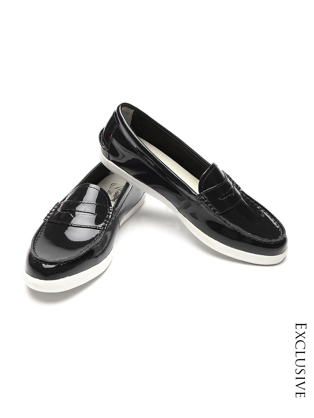 cole haan patent leather loafers