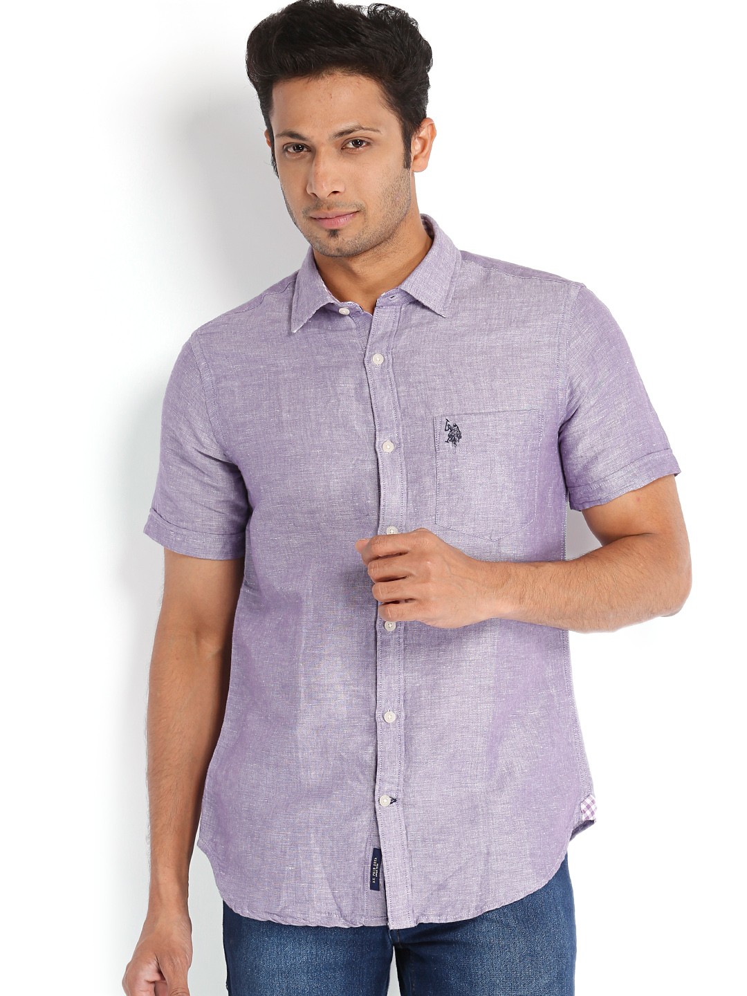 us polo linen shirts