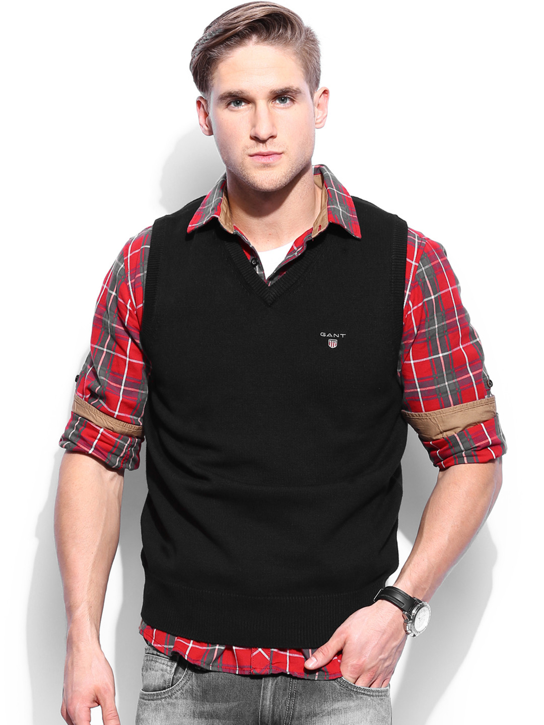 gant sleeveless sweater