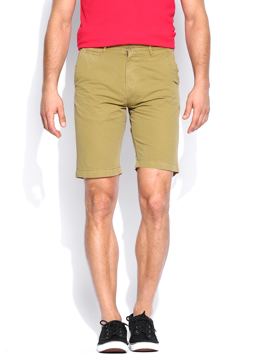 Izod khaki shorts new arrivals