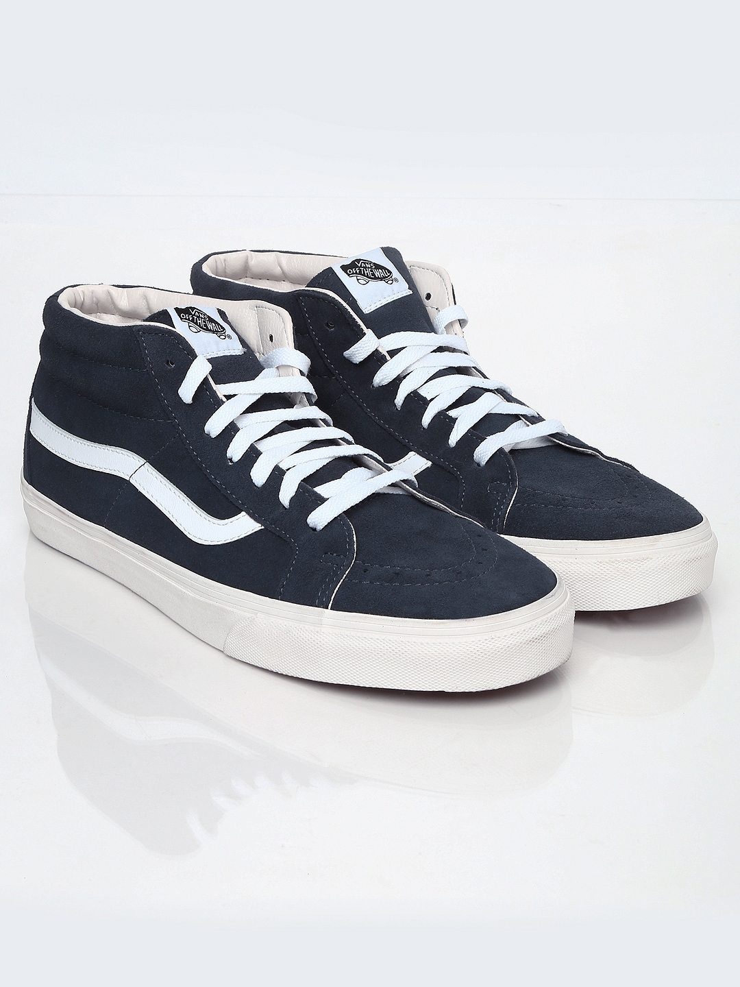 Vans Men Navy Suede Casual Shoes