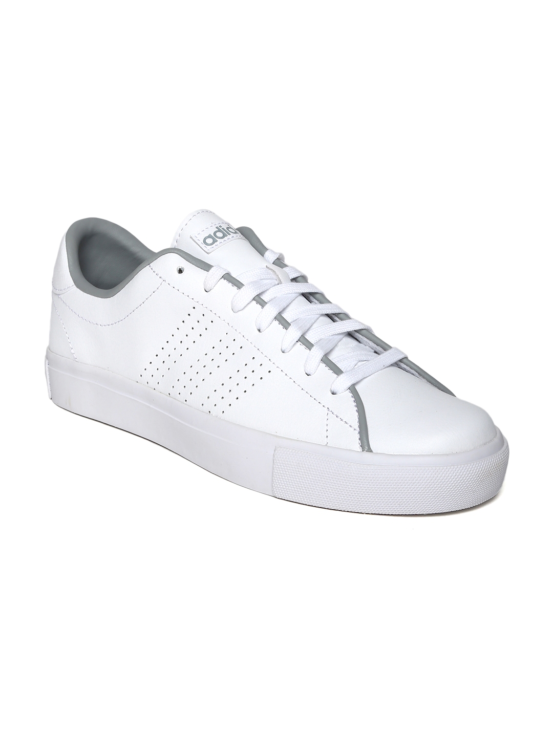 Buy ADIDAS NEO Men White Daily Line Leather Casual - Casual for Men 655762 | Myntra
