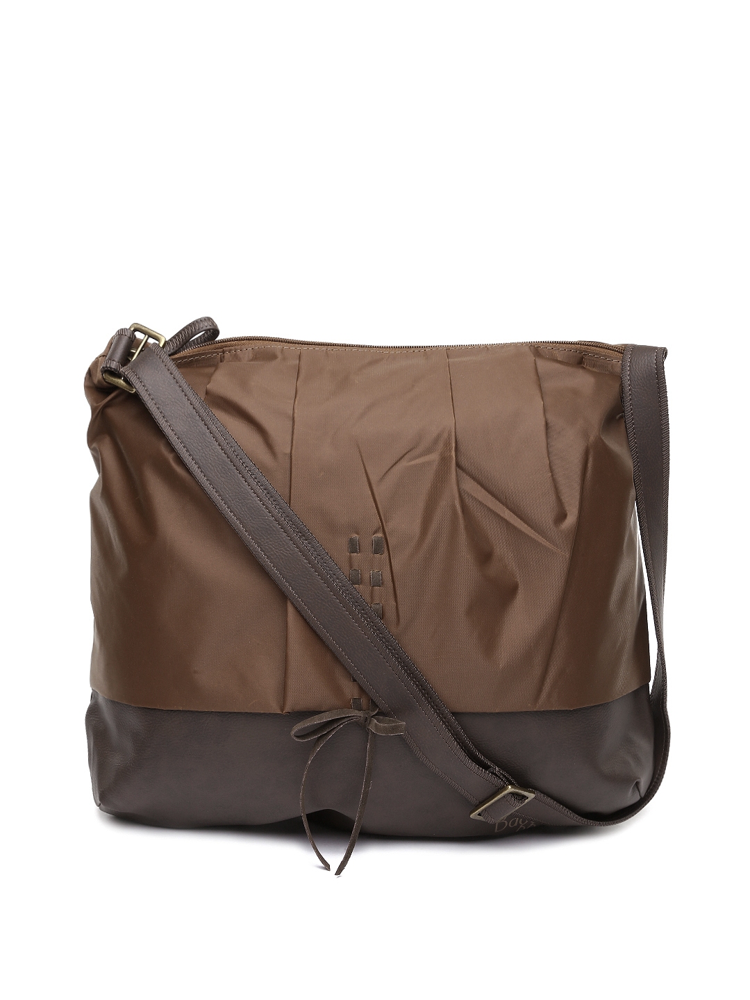 Baggit Brown Oversized Sling Bag