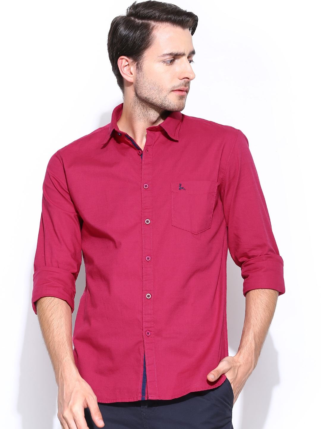 Mens store magenta shirt