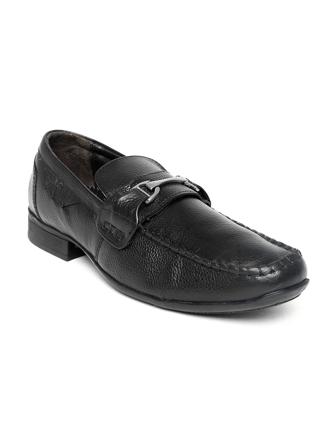 Buy Red Chief Men Black Leather Formal 