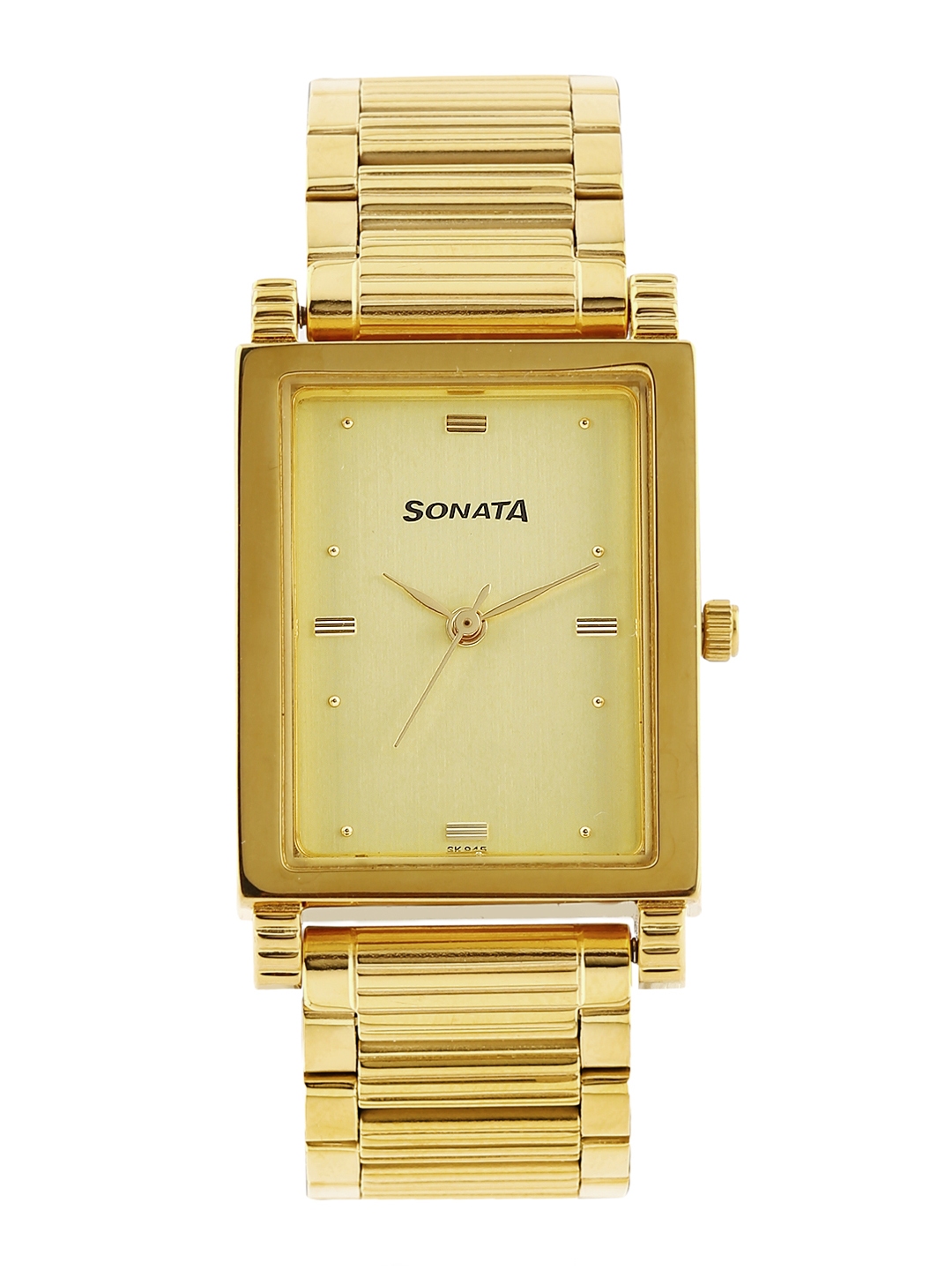 Buy Sonata Men Gold Toned Dial Watch NF7058YM02A Watches for Men