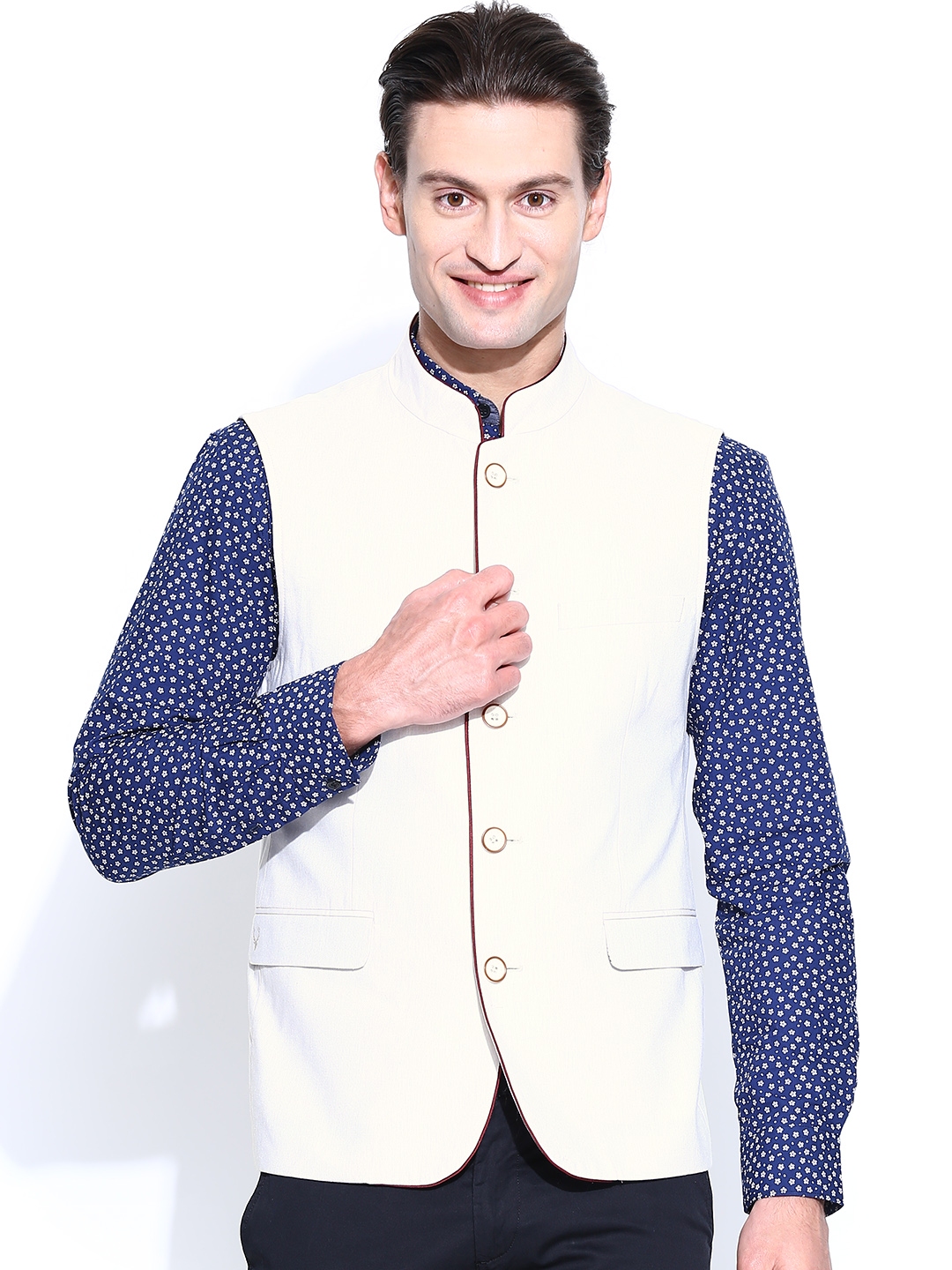 Allen solly nehru on sale jacket