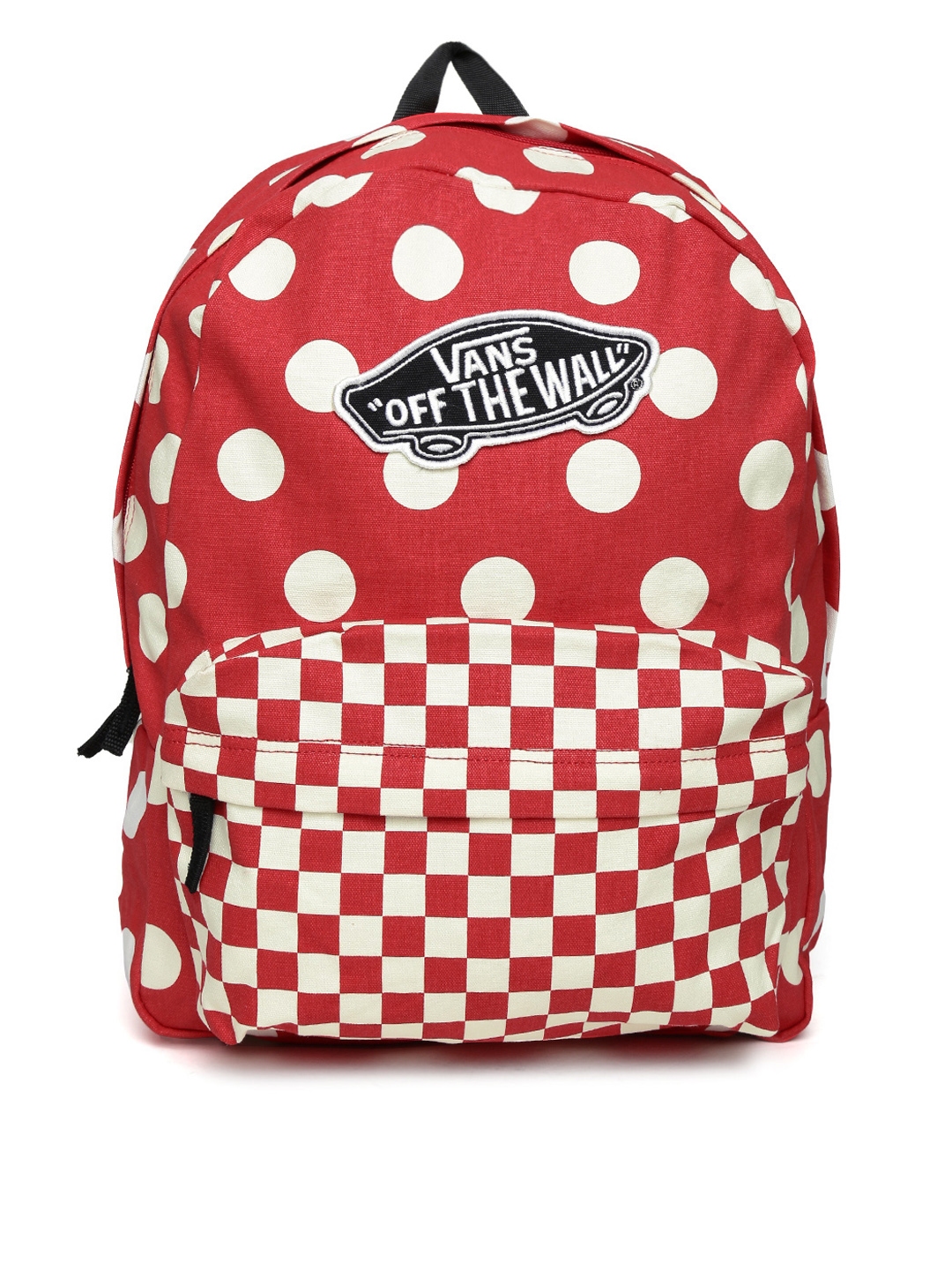 vans red backpack