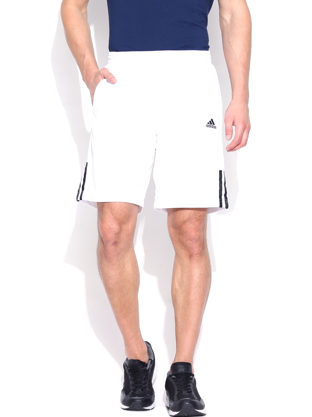 Buy ADIDAS Men White TS Galaxy Short Tennis Shorts Shorts for Men 750457 Myntra