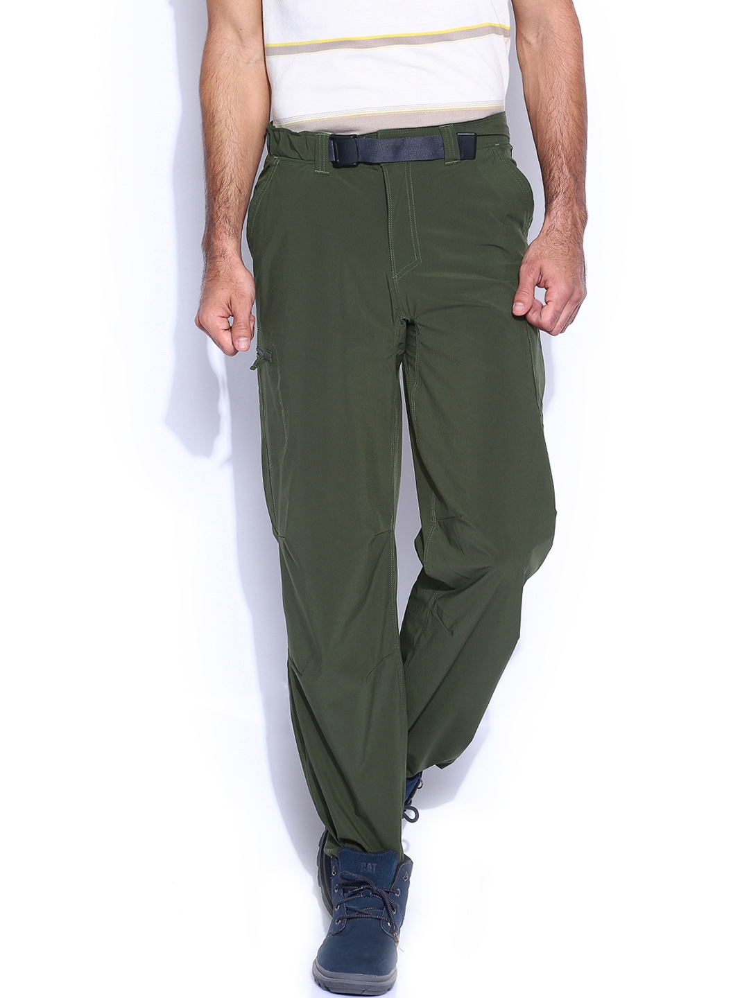 Buy Olive Green Trousers  Pants for Men by BREAKPOINT Online  Ajiocom
