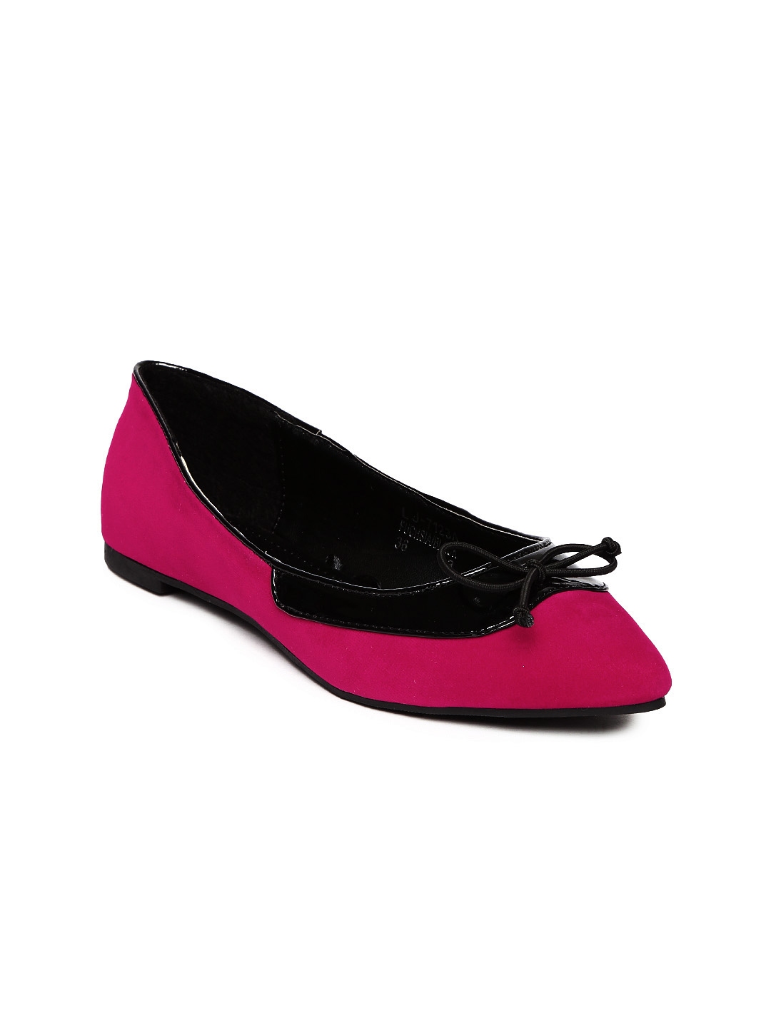 Dark deals pink flats