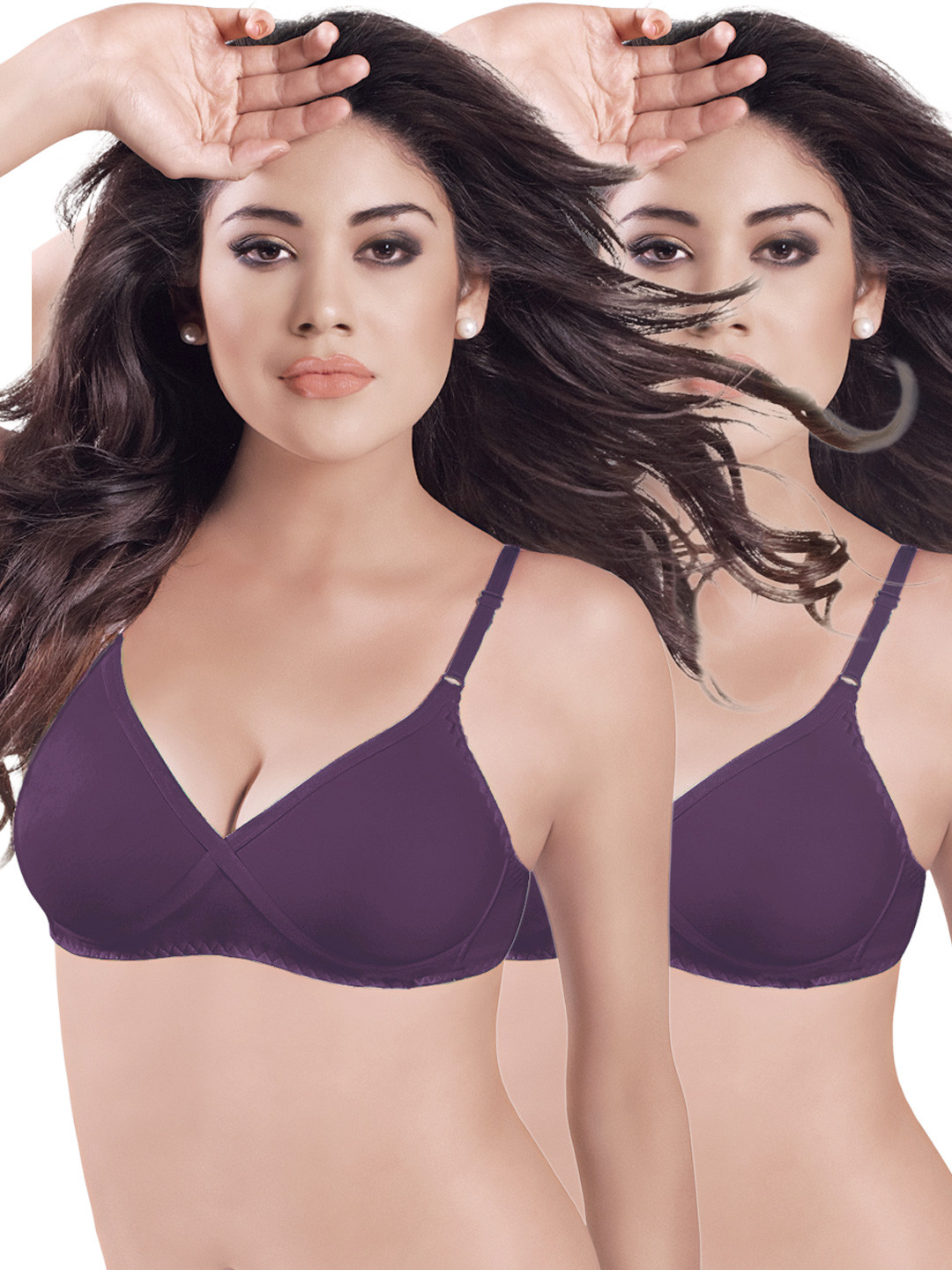 Sonari Pack of 2 Purple Bras