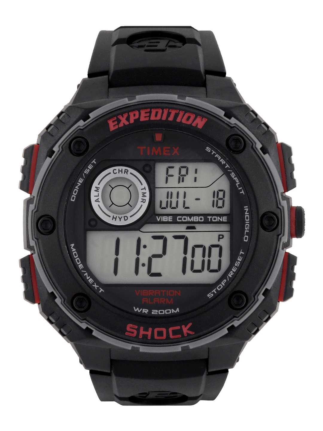 For 1498/-(75% Off) 75% off on Timex Expedition Men Black Digital Watch T49980 at Myntra