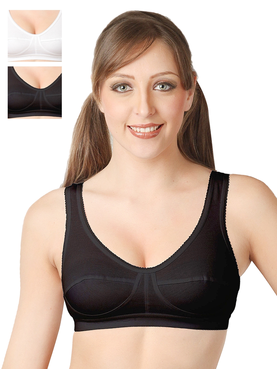 Buy SH GLOBLE Sport Bra for Every Day Comfort Every Day for Gym Running  Cycling Many Other Sport Activity (B, Pink Maroon RED Black, 32) Online In  India At Discounted Prices